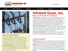 Tablet Screenshot of infraredguys.com